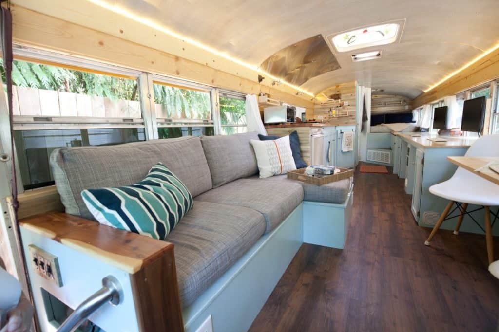 Zero To Travel Podcast Tales From A Converted School Bus: Working Full Time and Traveling With An Adventure Dog