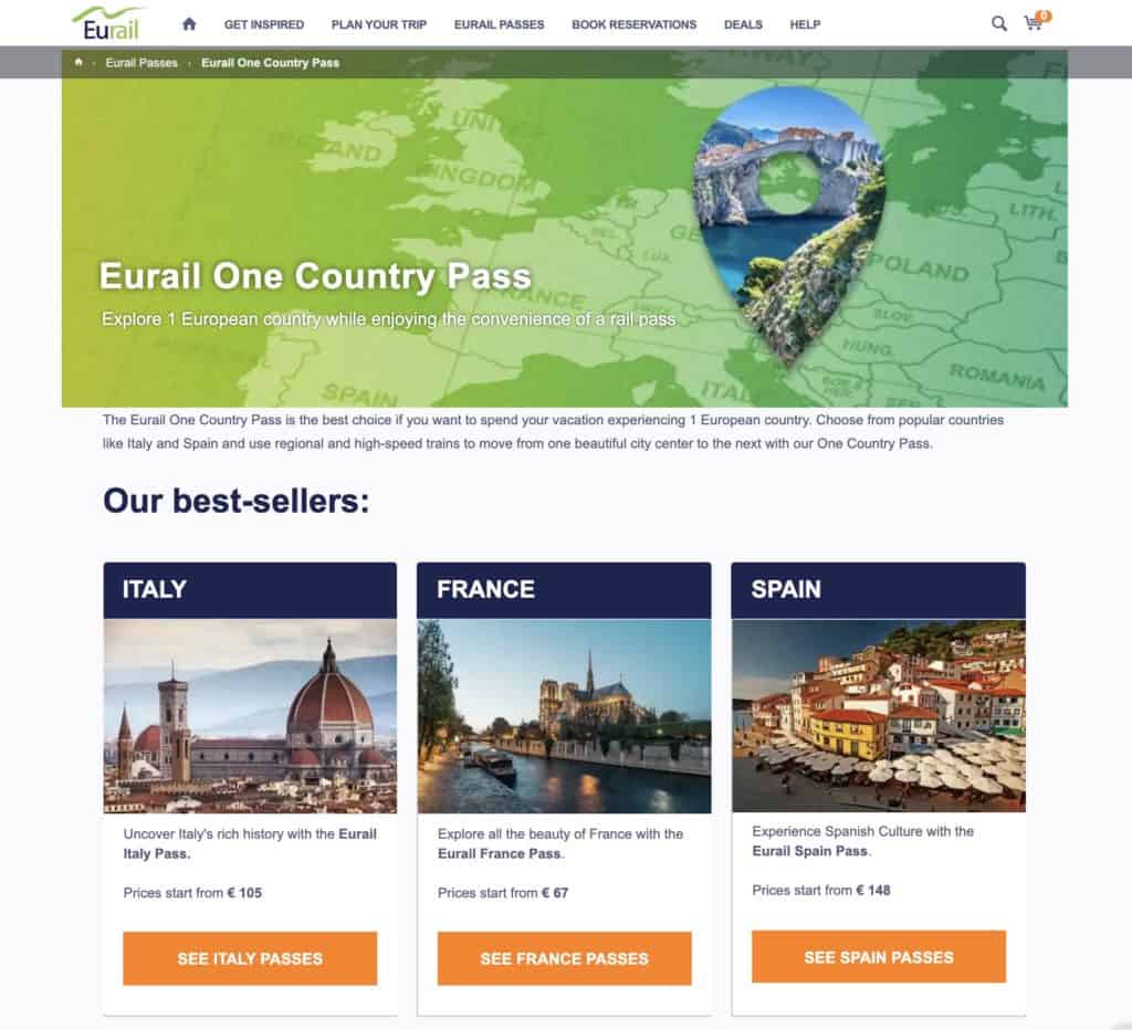 Eurail Pass - The One Country Pass