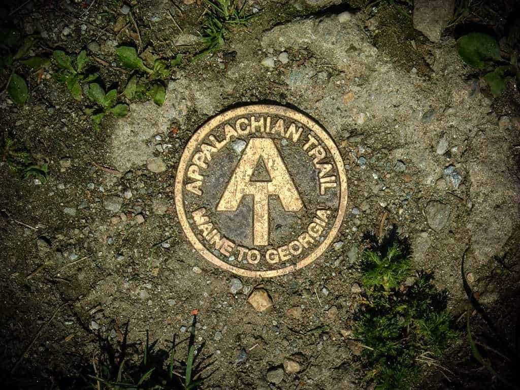 hike the appalachian trail marker