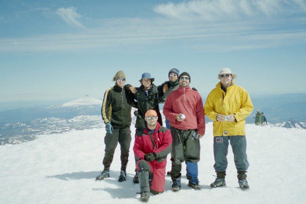 Trekking in Patagonia Summit Of Volcan Lannin