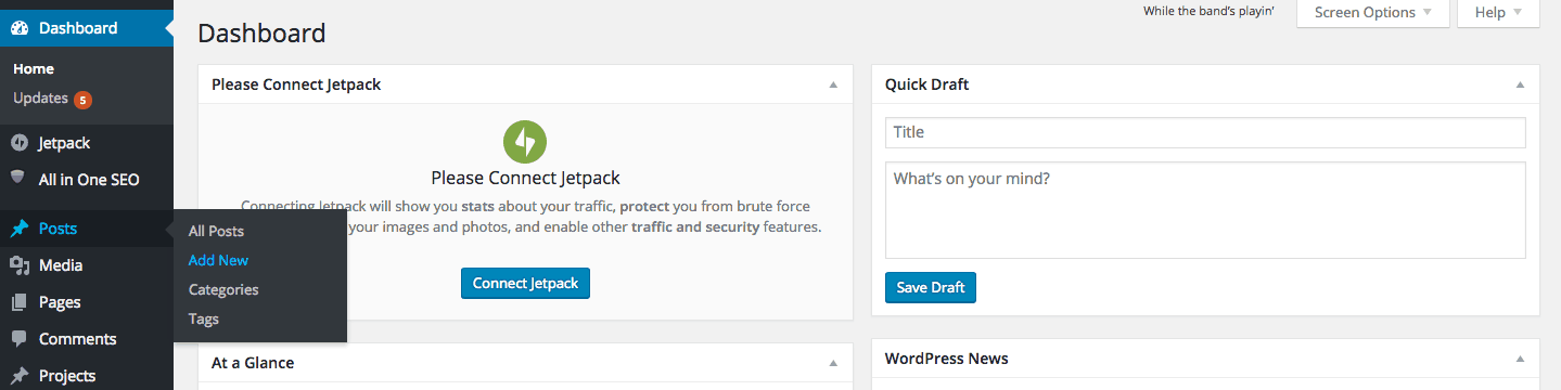 How to create a WordPress post on your travel blog