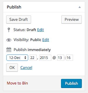 Publish a blog post