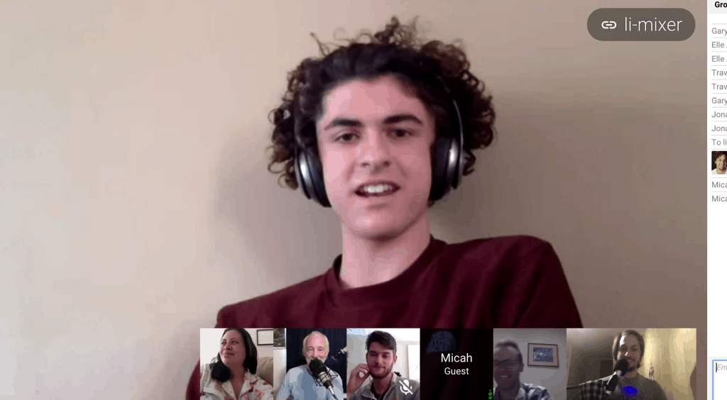 One of our Location Indie community online gatherings